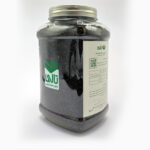 بسته چای ممتاز ایرانی تالی از نمای کنار، محصول ۴۰۰ گرمی لاهیجان